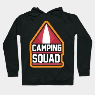 Camping Squad T Shirt For Women Men Hoodie